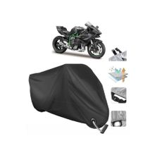 Coverplus Kawasaki Ninja H2 Siyah Motosiklet Branda