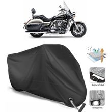 Coverplus Kawasaki VN 1700 Nomad Siyah Motosiklet Branda