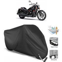 Coverplus Kawasaki VN 900 Siyah Motosiklet Branda