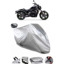 Coverplus Kawasaki Vulcan S Gri Arka Çanta Uyumlu Su Geçirmez Motosiklet Brandası