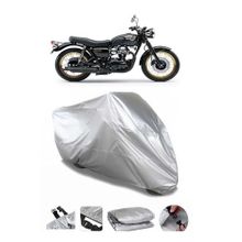 Coverplus Kawasaki W 800 Gri Su Geçirmez Motosiklet Brandası