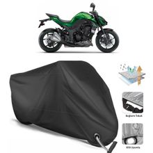 Coverplus Kawasaki Z 1000 Siyah Motosiklet Branda