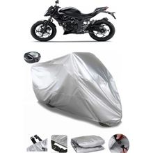 Coverplus Kawasaki Z 250SL Gri Arka Çanta Uyumlu Su Geçirmez Motosiklet Brandası