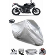 Coverplus Kawasaki Z 300 Gri Arka Çanta Uyumlu Su Geçirmez Motosiklet Brandası