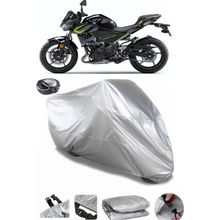 Coverplus Kawasaki Z 400 Gri Arka Çanta Uyumlu Motosiklet Brandası