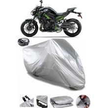 Coverplus Kawasaki Z 900 Gri Arka Çanta Uyumlu Su Geçirmez Motosiklet Brandası
