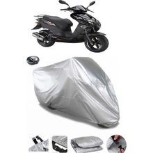 Coverplus Keeway Focus 150 Gri Arka Çanta Uyumlu Su Geçirmez Motosiklet Brandası