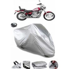 Coverplus Keeway Super Shadow 250 Arka Çanta Uyumlu Su Geçirmez Gri Motosiklet Branda