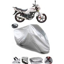 Coverplus Kral Motor Kaptan Gri Arka Çanta Uyumlu Su Geçirmez Motosiklet Brandası