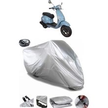 Coverplus Kral Motor Rana Gri Arka Çanta Uyumlu Motosiklet Brandası