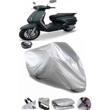 Coverplus Kral Motor Vega 125 Gri Arka Çanta Uyumlu Motosiklet Brandası