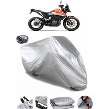 Coverplus KTM 250 Adventure Gri Arka Çanta Uyumlu Su Geçirmez Motosiklet Brandası