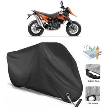 Coverplus KTM 690 SM Siyah Motosiklet Branda