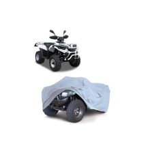 Coverplus Kuba 600 CC Gri Atv Su Geçirmez Brandası