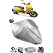 Coverplus Kuba Brilliant 125 Gri Su Geçirmez Motosiklet Brandası