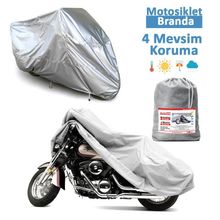 Coverplus Kuba Çita 180FC Gri Motosiklet Branda