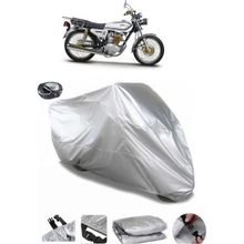 Coverplus Kuba Çita 180R Gold Gri Arka Çanta Uyumlu Su Geçirmez Motosiklet Brandası