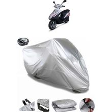 Coverplus Kuba Hasat 100 Gri Arka Çanta Uyumlu Su Geçirmez Motosiklet Brandası