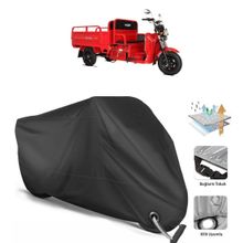 Coverplus Kuba Kargo 180 Siyah Motosiklet Branda
