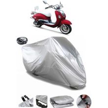 Coverplus Kuba Nirvana 150 Gri Arka Çanta Uyumlu Su Geçirmez Motosiklet Brandası