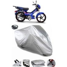 Coverplus Kuba Runner 50 Gri Arka Çanta Uyumlu Su Geçirmez Motosiklet Brandası