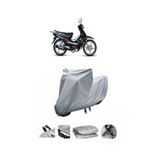 Coverplus Kuba SJ100-16D Gri Su Geçirmez Motosiklet Brandası