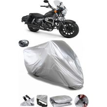 Coverplus Kuba Superlight 125 Gri Arka Çanta Uyumlu Su Geçirmez Motosiklet Brandası