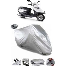 Coverplus Kuba Zenzero Gri Arka Çanta Uyumlu Su Geçirmez Motosiklet Brandası