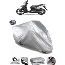 Coverplus Kymco Agility City 125 Gri Arka Çanta Uyumlu Su Geçirmez Motosiklet Brandası