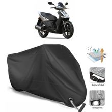 Coverplus Kymco Agility City 200i Siyah Motosiklet Branda