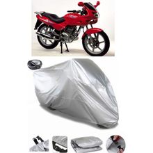 Coverplus Kymco CK 125 Pulsar Gri Arka Çanta Uyumlu Su Geçirmez Motosiklet Brandası
