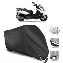 Coverplus Kymco Downtown 300i Siyah Motosiklet Branda