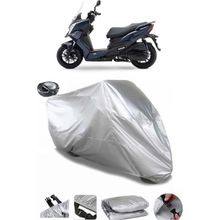 Coverplus Kymco Grand Dink 150 Gri Arka Çanta Uyumlu Su Geçirmez Motosiklet Brandası