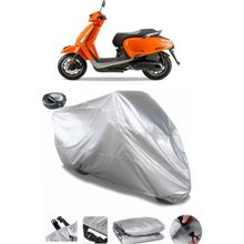 Coverplus Kymco Like S 125 Gri Arka Çanta Uyumlu Su Geçirmez Motosiklet Brandası