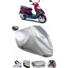 Coverplus Kymco Movie XL 150 Gri Arka Çanta Uyumlu Su Geçirmez Motosiklet Brandası