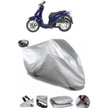 Coverplus Kymco People S 200 Gri Arka Çanta Uyumlu Su Geçirmez Motosiklet Brandası