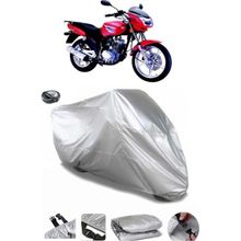 Coverplus Lifan LF150-9J Gri Arka Çanta Uyumlu Su Geçirmez Motosiklet Brandası