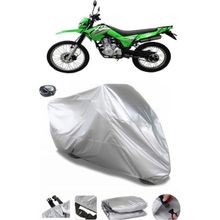Coverplus Lifan X-Plore 200M Gri Arka Çanta Uyumlu Su Geçirmez Motosiklet Brandası