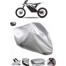 Coverplus Malaguti XAM Off-Road Only Gri Arka Çanta Uyumlu Su Geçirmez Motosiklet Brandası