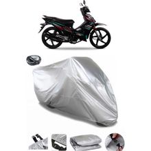 Coverplus Modenas Kriss 1 Gri Arka Çanta Uyumlu Su Geçirmez Motosiklet Brandası