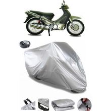 Coverplus Modenas Kriss 125 Gri Arka Çanta Uyumlu Su Geçirmez Motosiklet Brandası