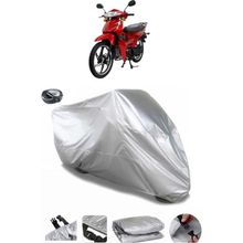 Coverplus Mondial 100 SFC Basic X Gri Arka Çanta Uyumlu Su Geçirmez Motosiklet Brandası