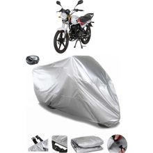 Coverplus Mondial 100 Superboy I Gri Arka Çanta Uyumlu Su Geçirmez Motosiklet Brandası