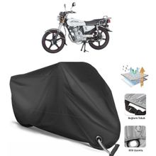 Coverplus Mondial 100 UAG Siyah Motosiklet Branda