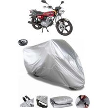 Coverplus Mondial 100 UGK Gri Arka Çanta Uyumlu Su Geçirmez Motosiklet Brandası