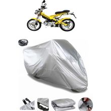 Coverplus Mondial 125 Aggressive Gri Arka Çanta Uyumlu Su Geçirmez Motosiklet Brandası