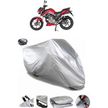 Coverplus Mondial 125 Drift L Gri Arka Çanta Uyumlu Su Geçirmez Motosiklet Brandası