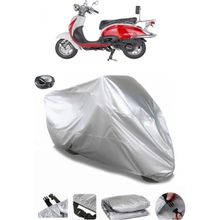 Coverplus Mondial 125 ZNU Gri Arka Çanta Uyumlu Su Geçirmez Motosiklet Brandası