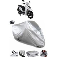 Coverplus Mondial 150 Gomax Gri Arka Çanta Uyumlu Su Geçirmez Motosiklet Brandası