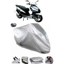 Coverplus Mondial 150 HS Gri Arka Çanta Uyumlu Su Geçirmez Motosiklet Brandası